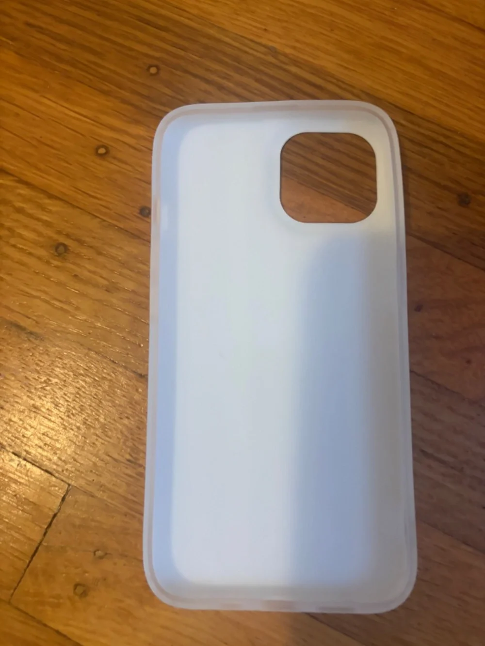 Multi-Tone Light Blue & White Striped iPhone 13/14  Case - Slim Matte Finish